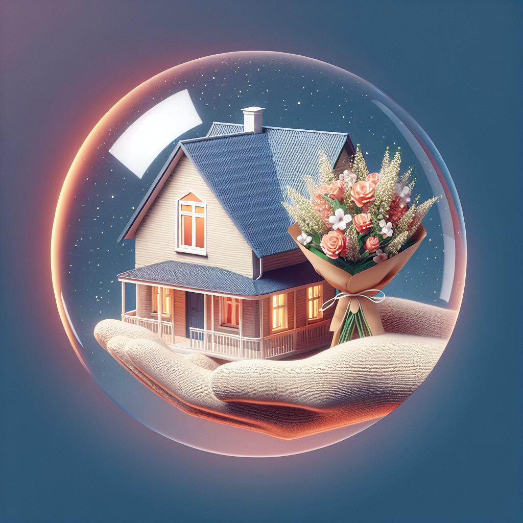 viager libre avec petit bouquet