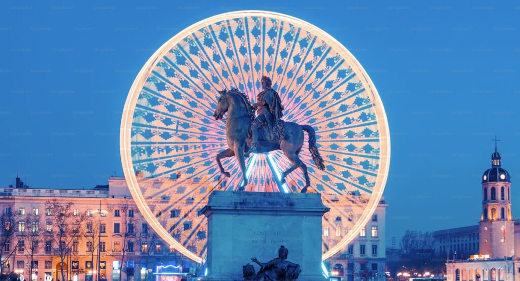 Place bellecour dans le 2ème arrondissement de lyon